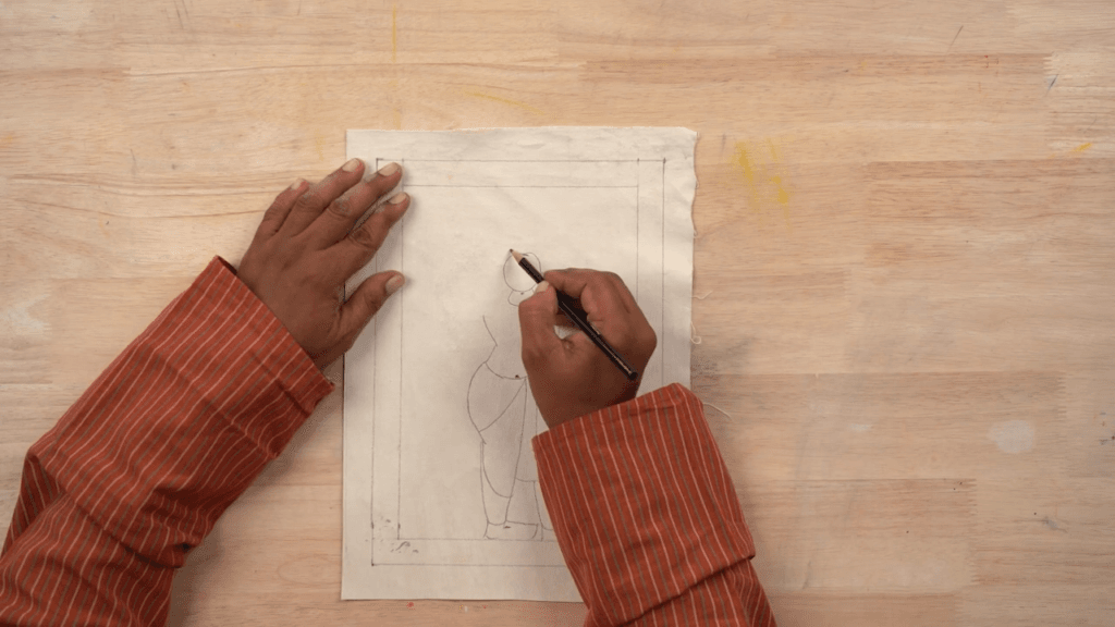 learn cheriyal scroll painting