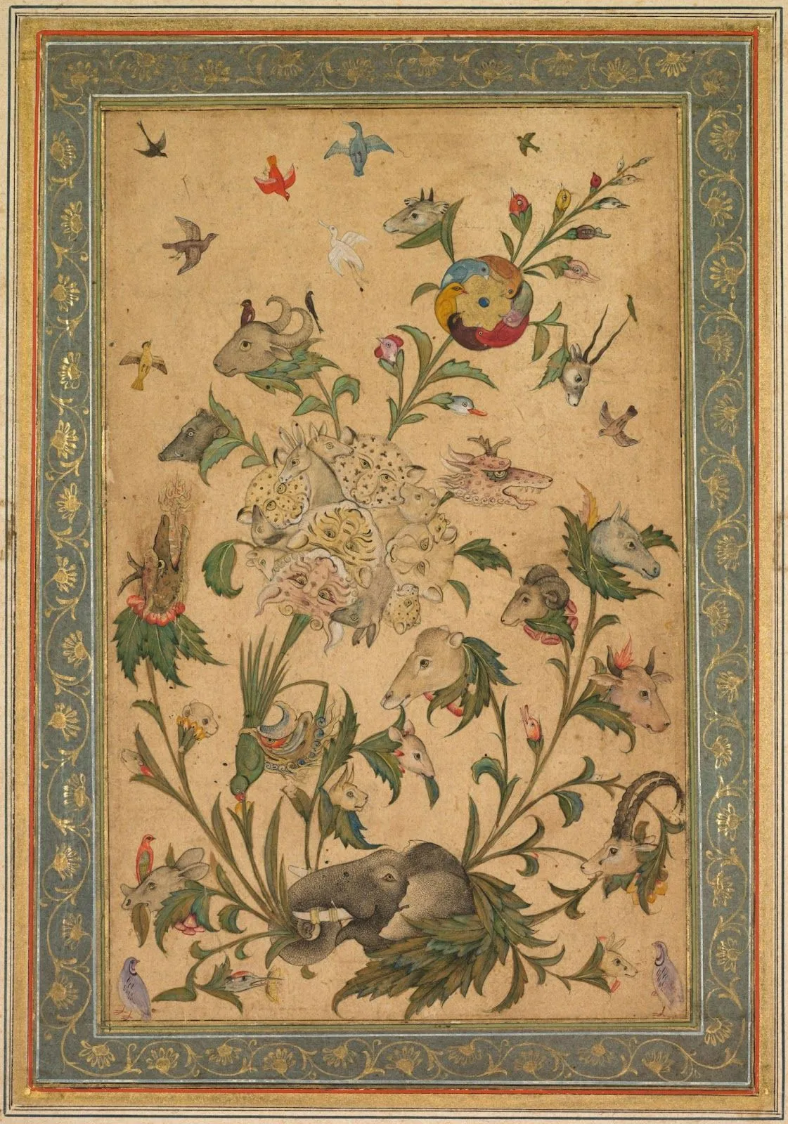 Speaking Tree In Indian Art