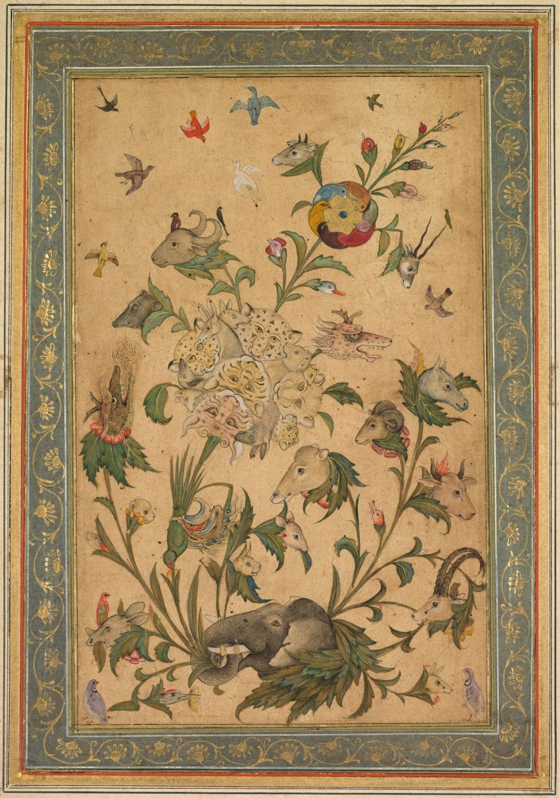 Speaking Tree In Indian Art