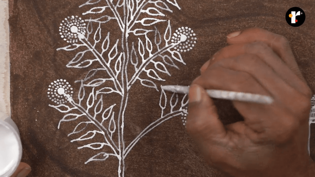 how to make warli art