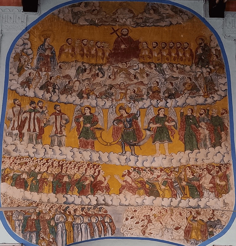 European symbols in Indian art