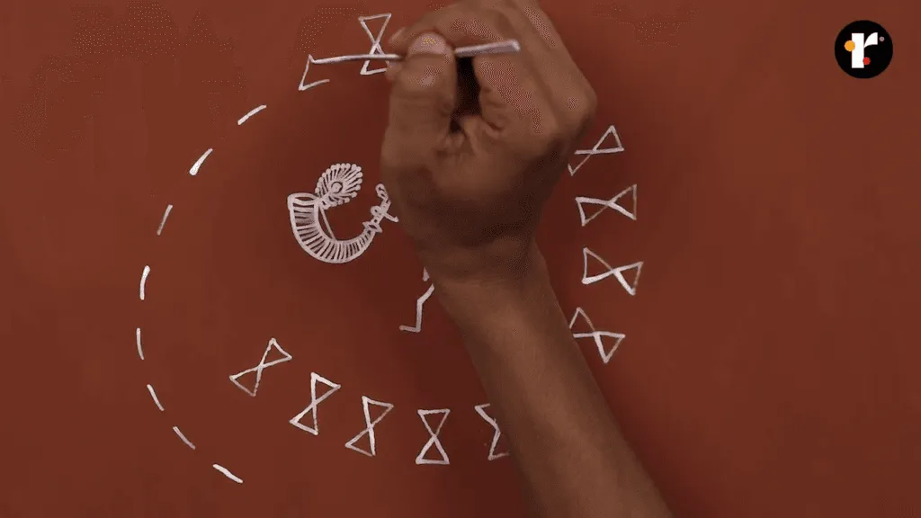 how to make warli art