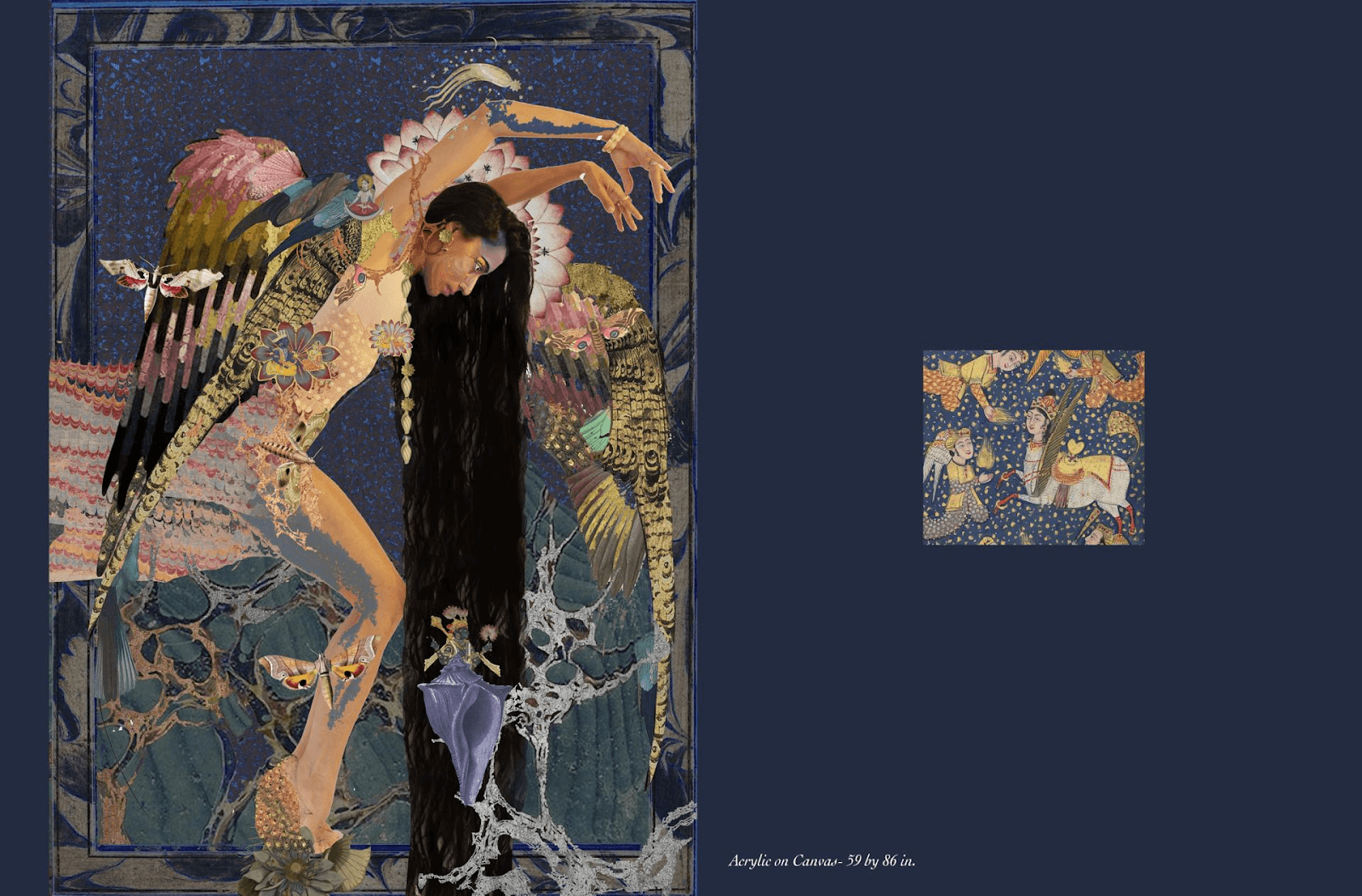 The Buraq in Indian Art