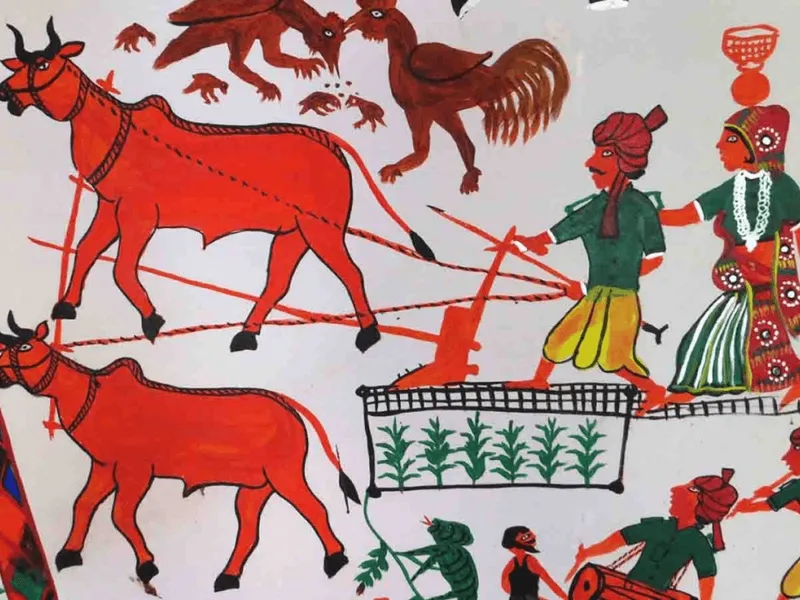 Pithora art