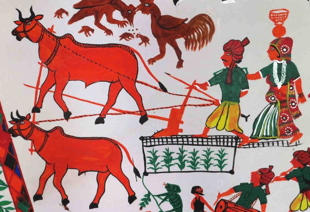 Pithora art