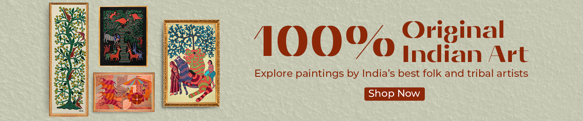 Indian Art Shop Banner