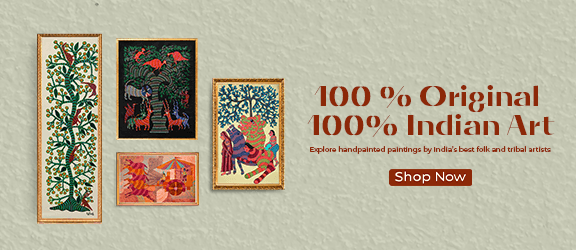 Gond Art Form in Paintings Banner