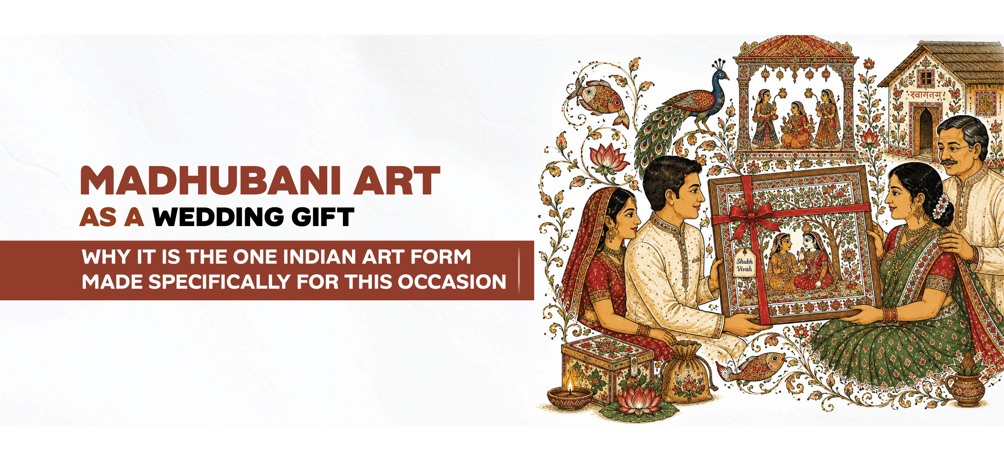 Madhubani Art as a Wedding Gift