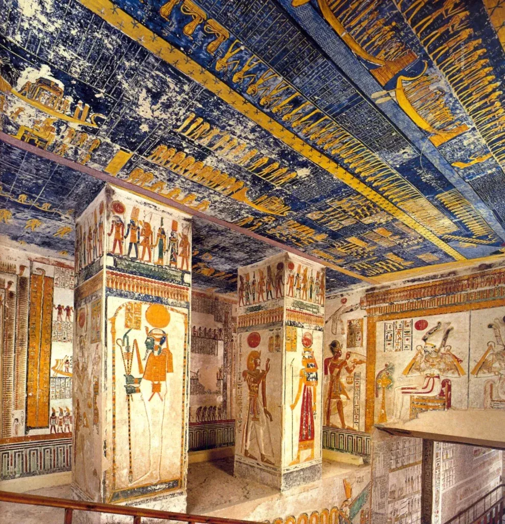 Fresco from the Tomb of Ramses