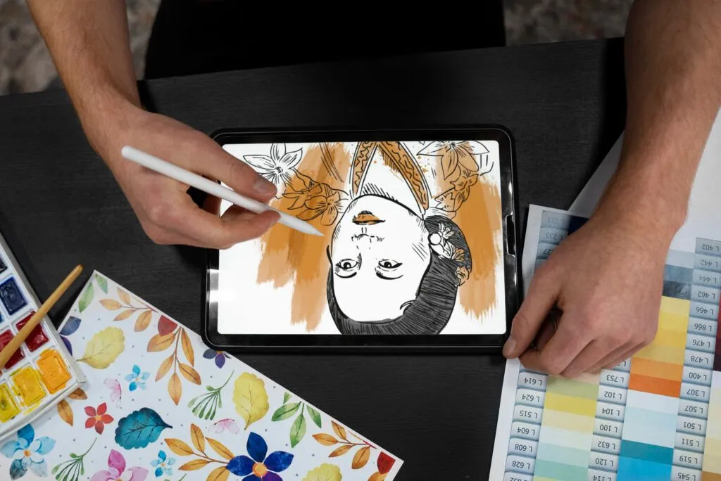 Digital portfolios have become common for art students.