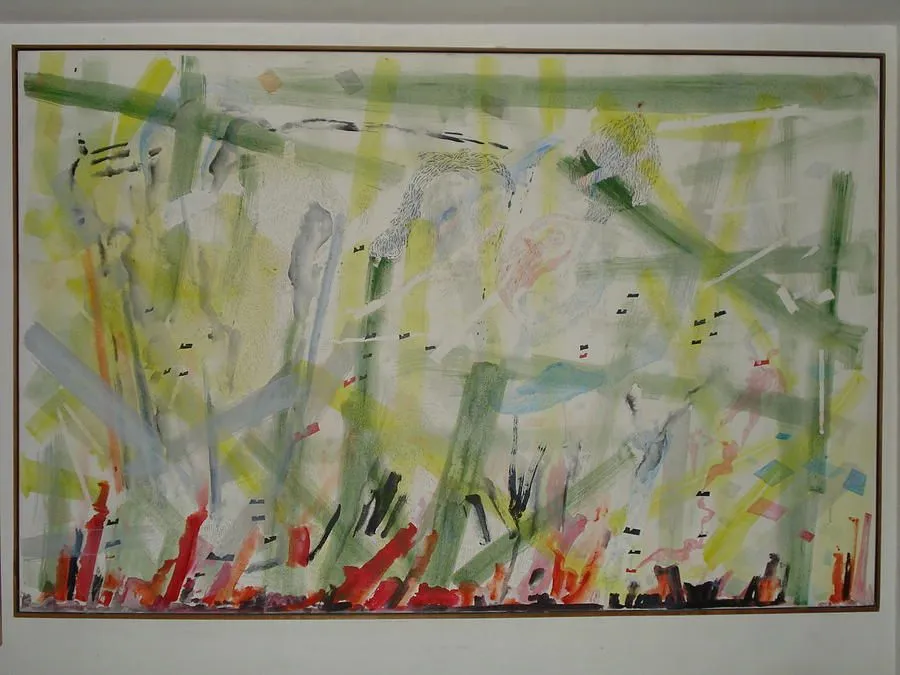 Vitality Of Nature, a drawing by Dr. Bhawani Shankar Sharma.