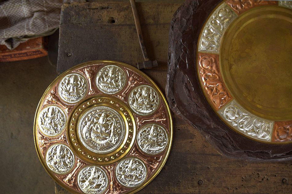 Thanjavur Art Plate 