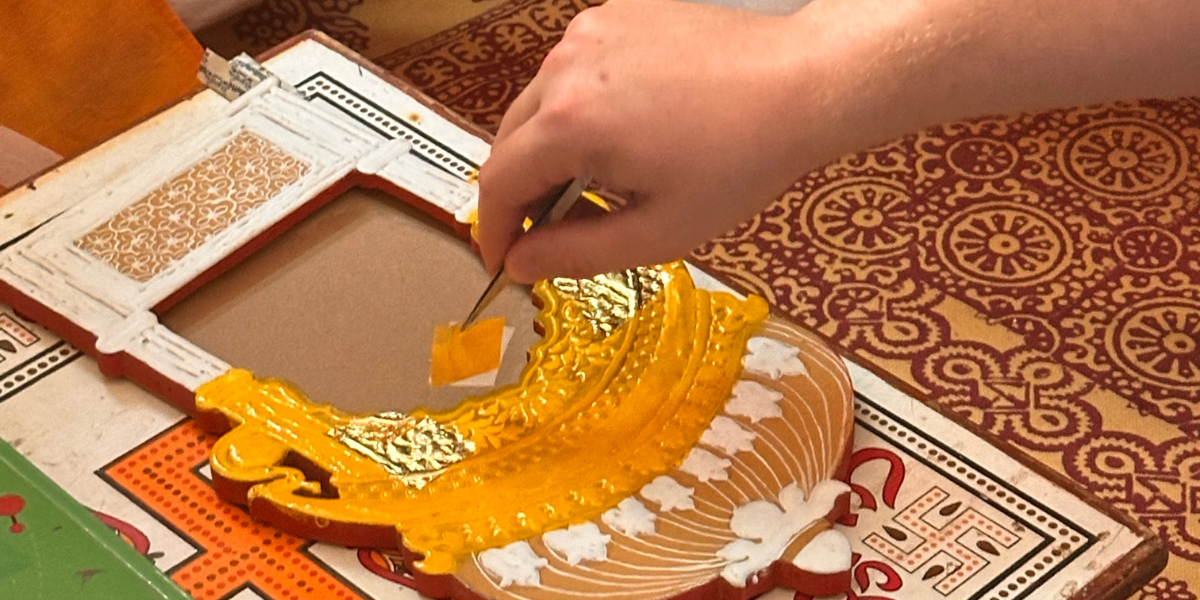 Gold Emboss Painting Experience