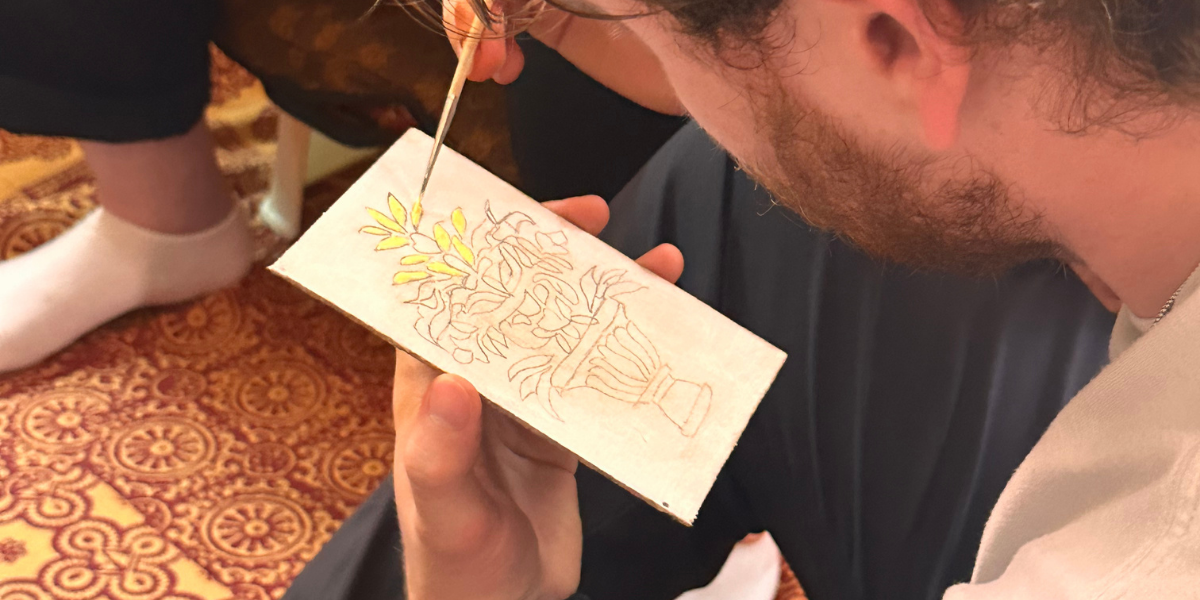 Gold Emboss Painting Experience