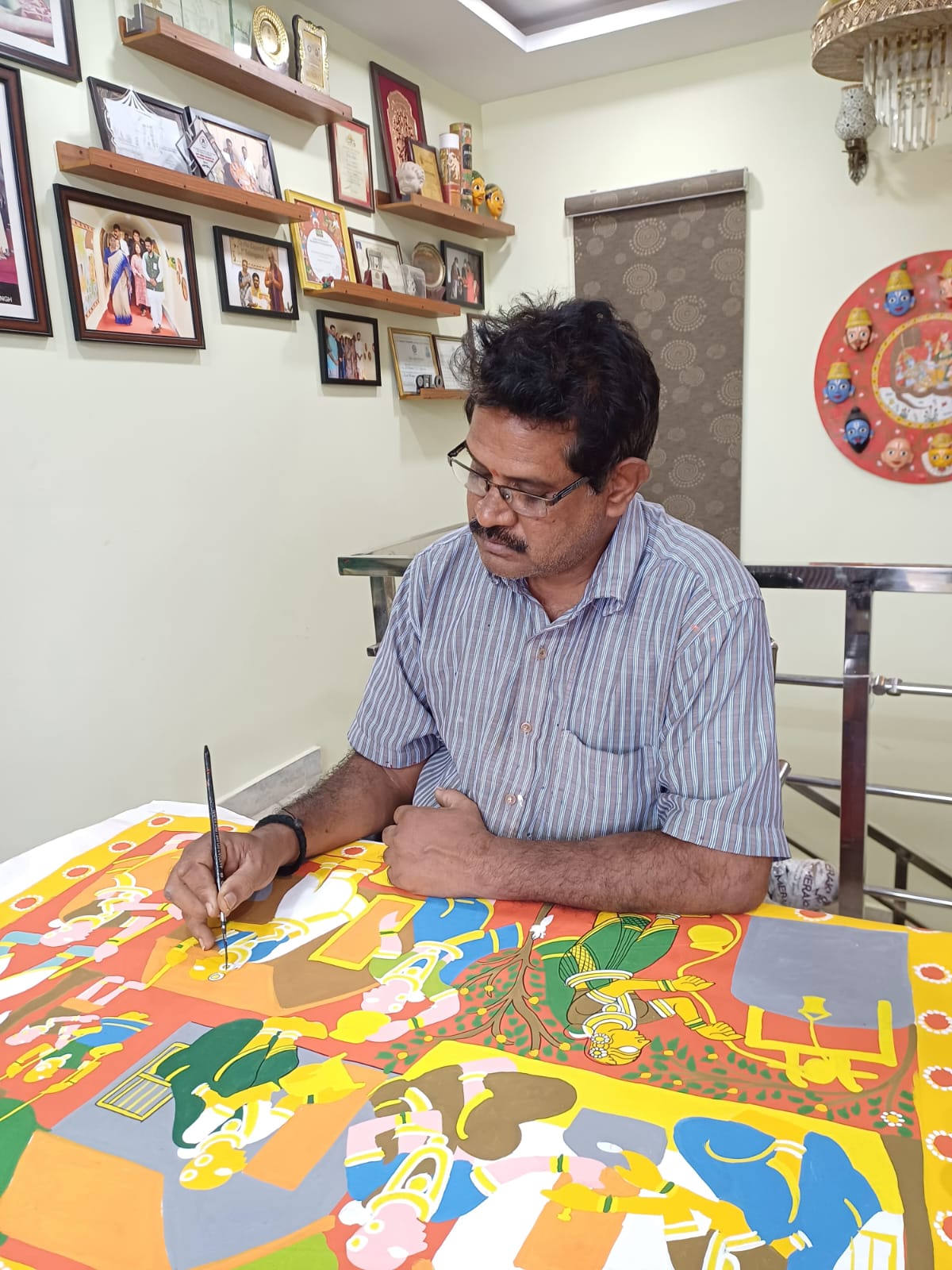 Cheriyal Painting Experience