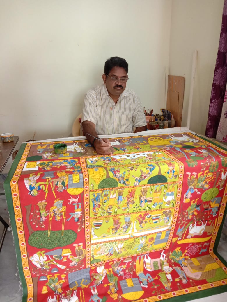 Cheriyal Painting Experience
