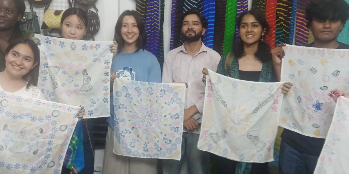 Traditional Block Printing Experience in Udaipur