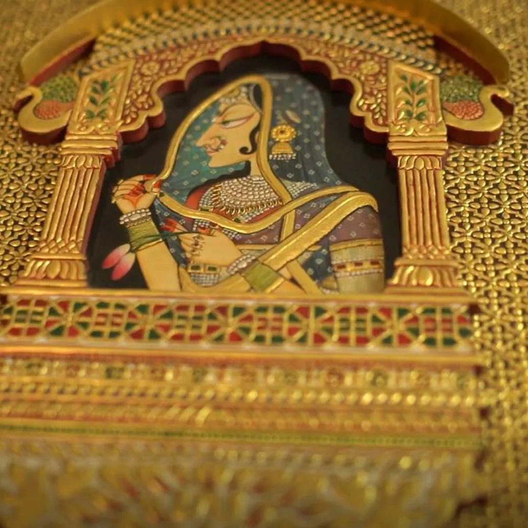 Gold Emboss Painting Experience