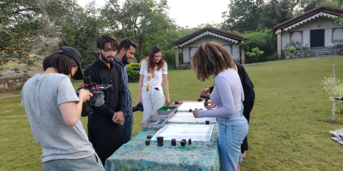 Traditional Block Printing Experience in Udaipur