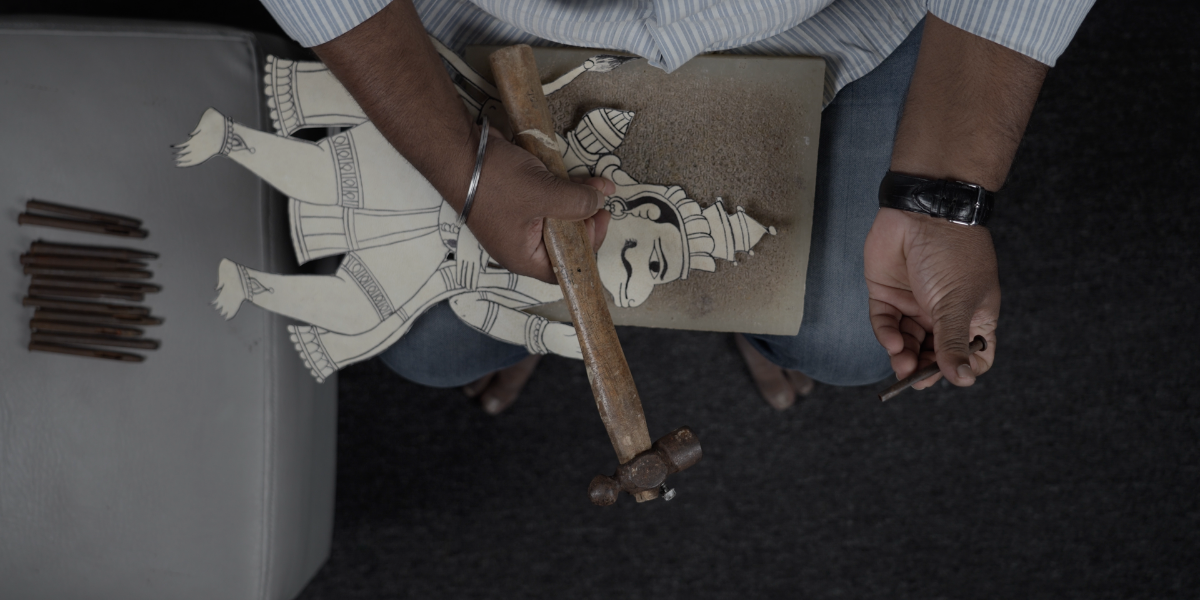 Chitrakathi Leather Puppet Making Experience 