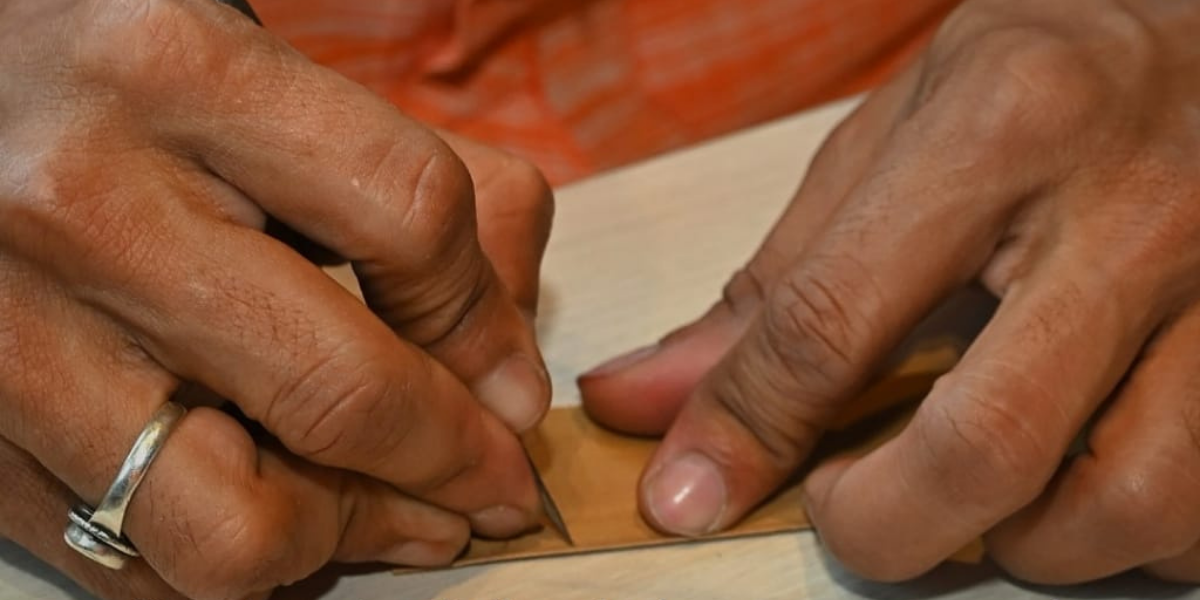 Palm Leaf Engraving Experience