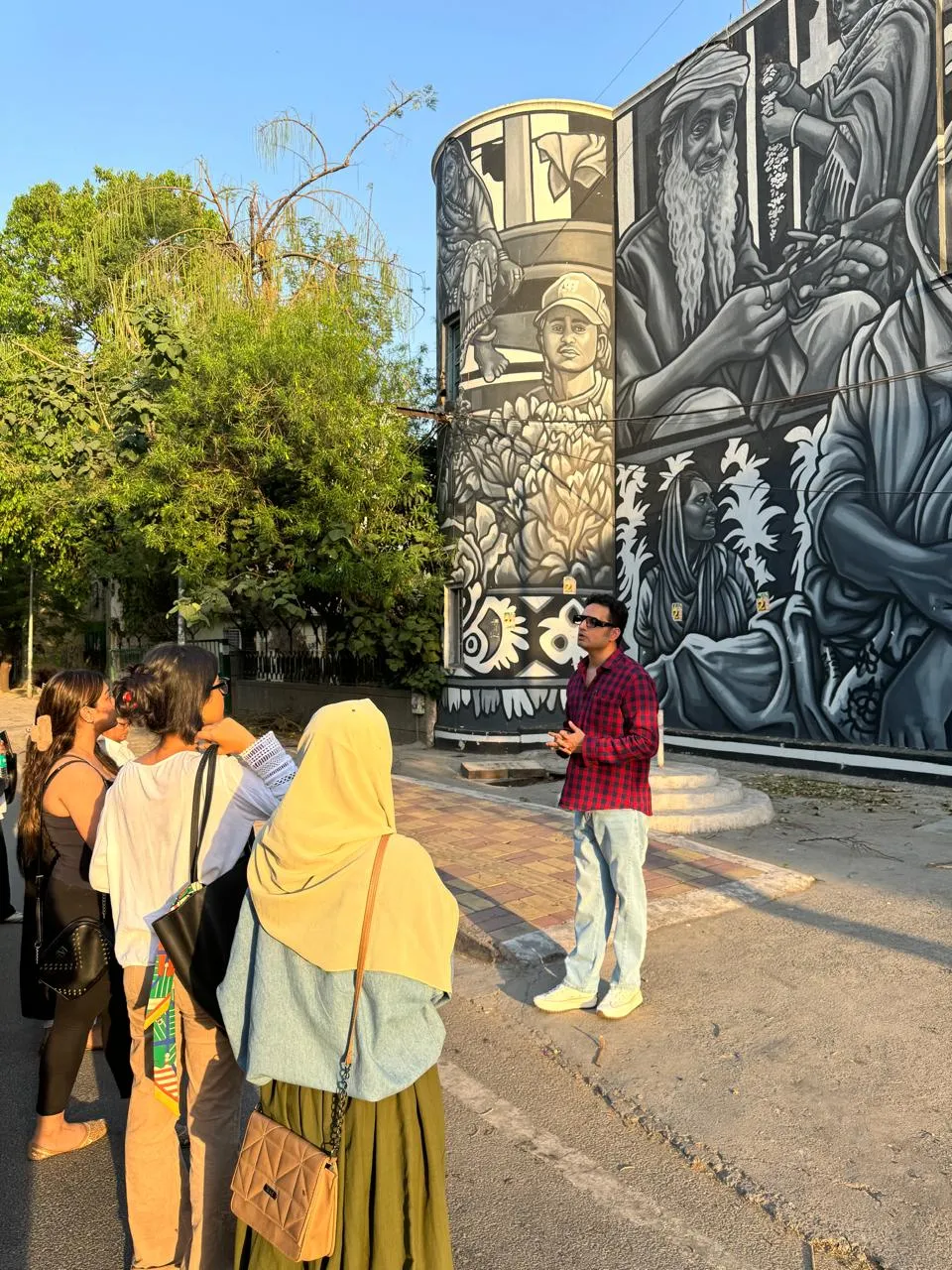 Street Art Tour at Lodhi Art District 