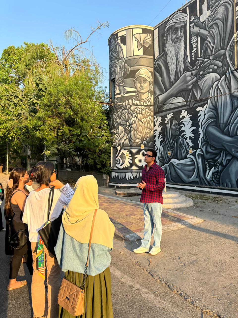 Street Art Tour at Lodhi Art District 