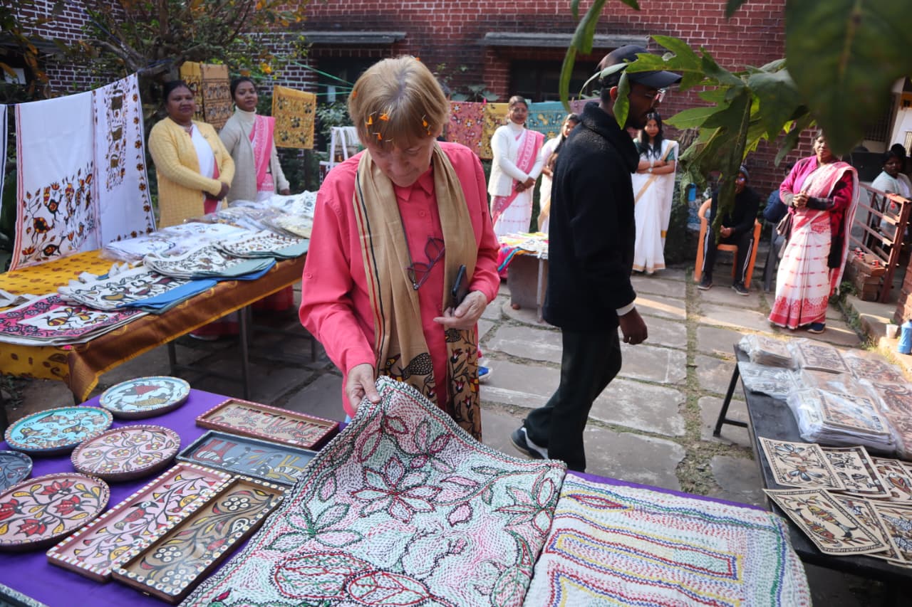 Sohrai Khovar Workshop in Hazaribagh