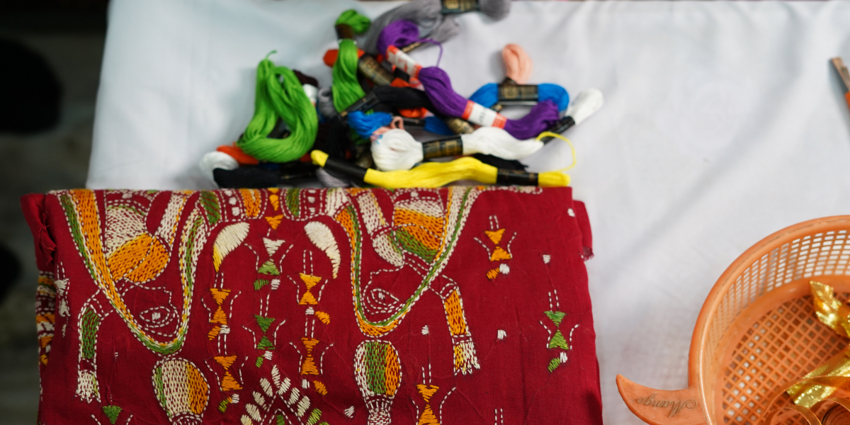 Hand Embroidery Experience in Kashmir 