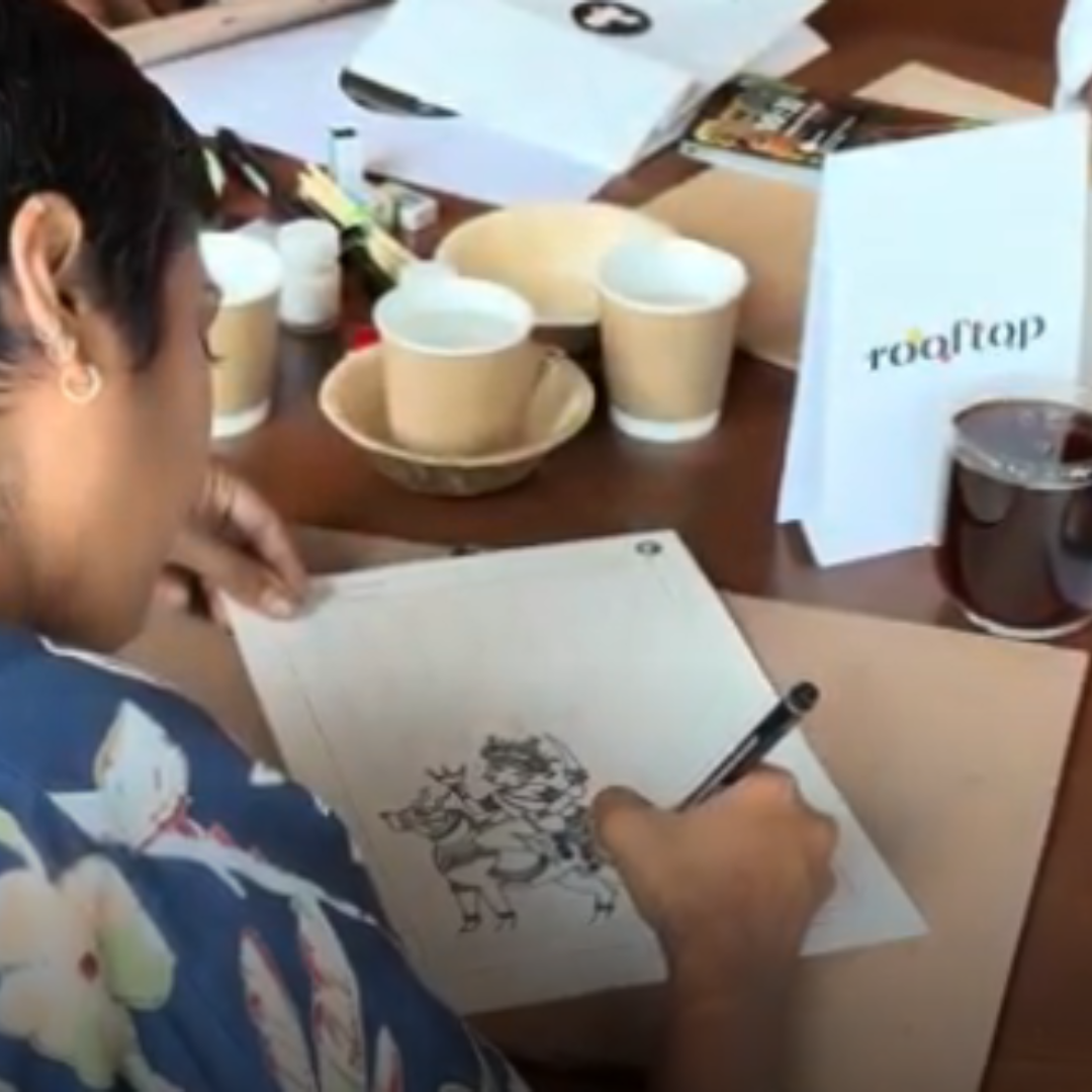 Mata Ni Pachedi Painting Experience