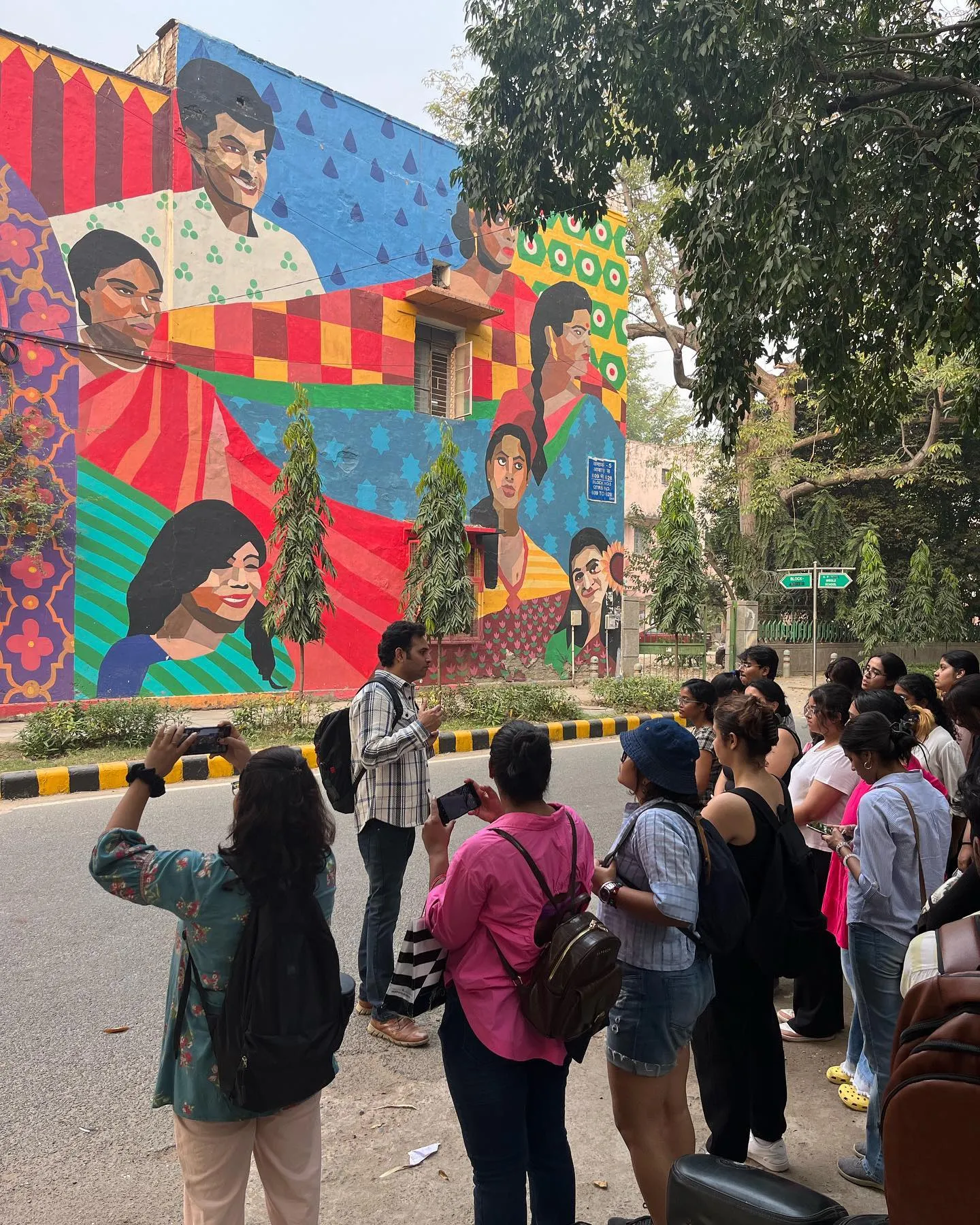 Street Art Tour at Lodhi Art District 