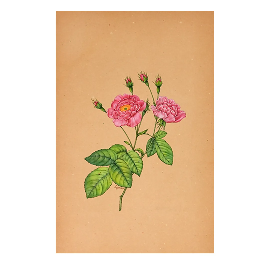 Twin Pink Roses