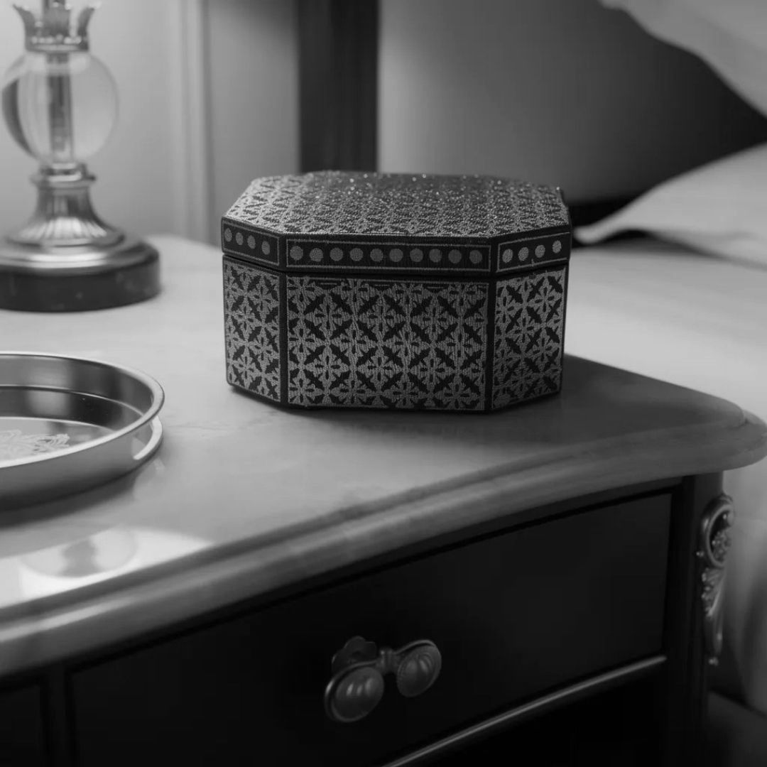 Decorative Handcrafted Box Traditional Koftgari Art