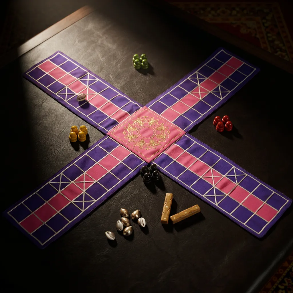Pagade - Ancient Indian Board Game | Traditional Pachisi Set