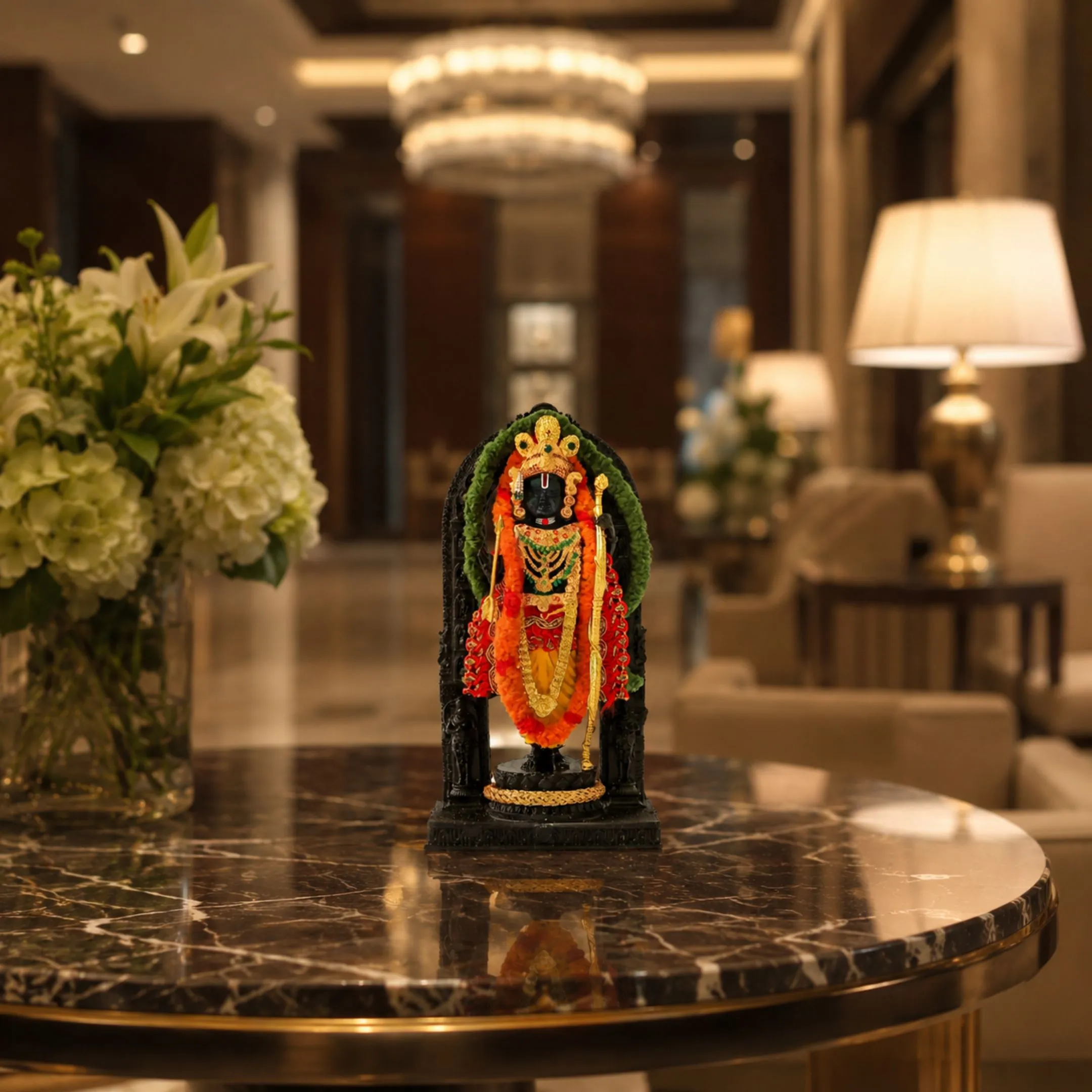 Handmade Shri Ram Idol for Home Temple