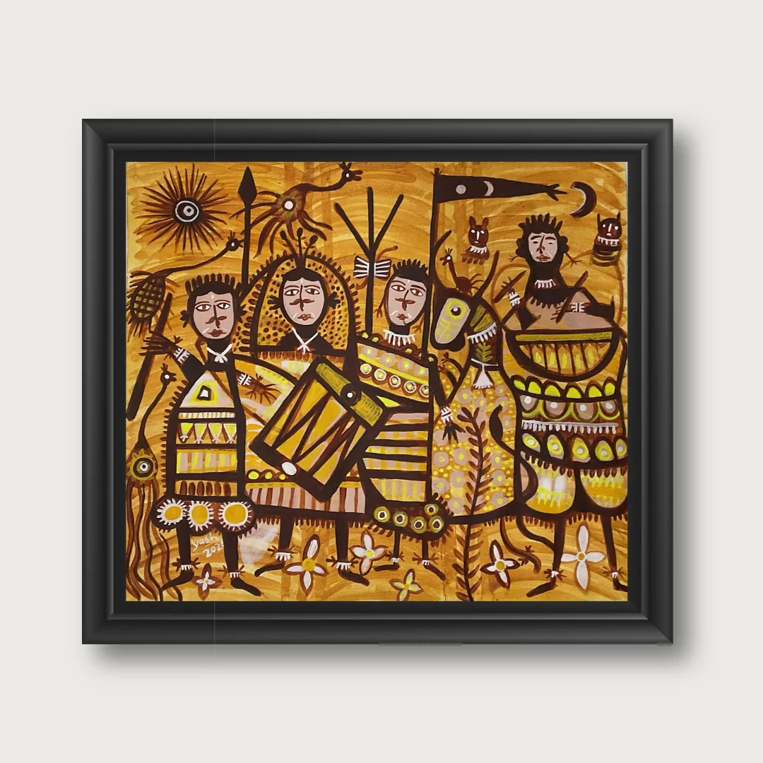 Bhil Cultural Traditions I by Yashpal Baranda