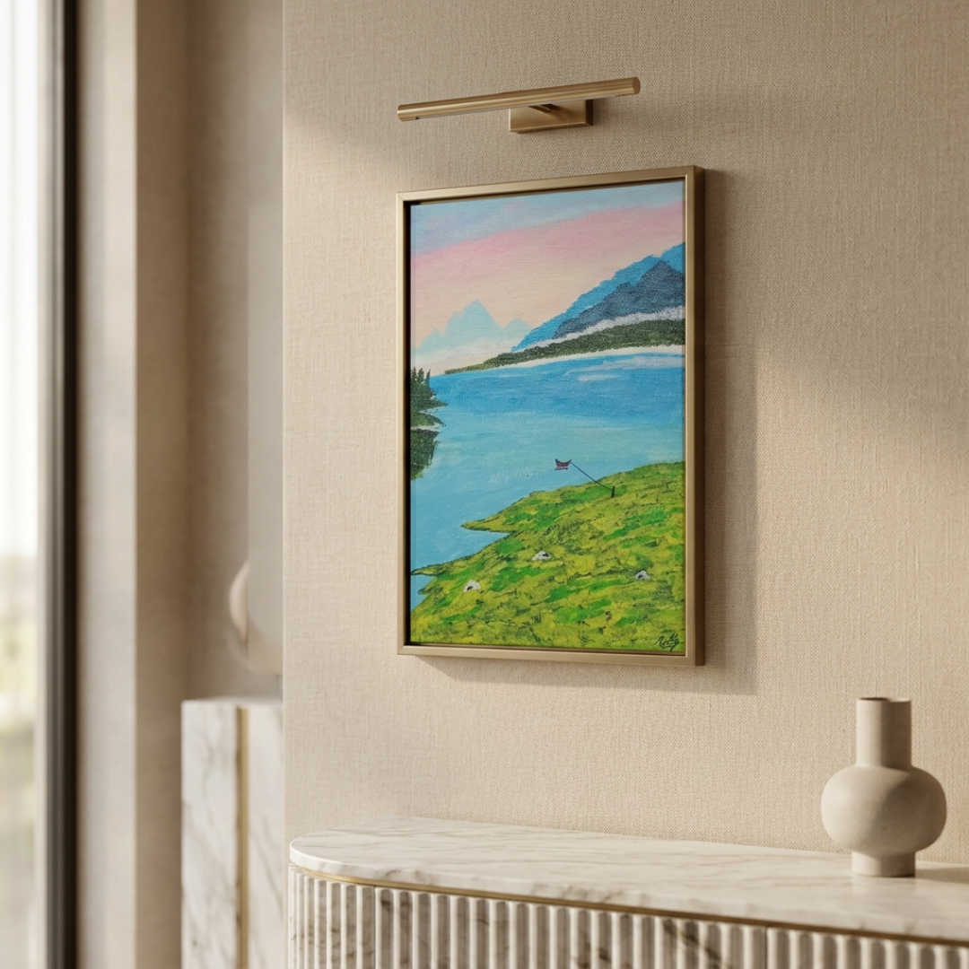 Handmade Landscape Canvas Painting