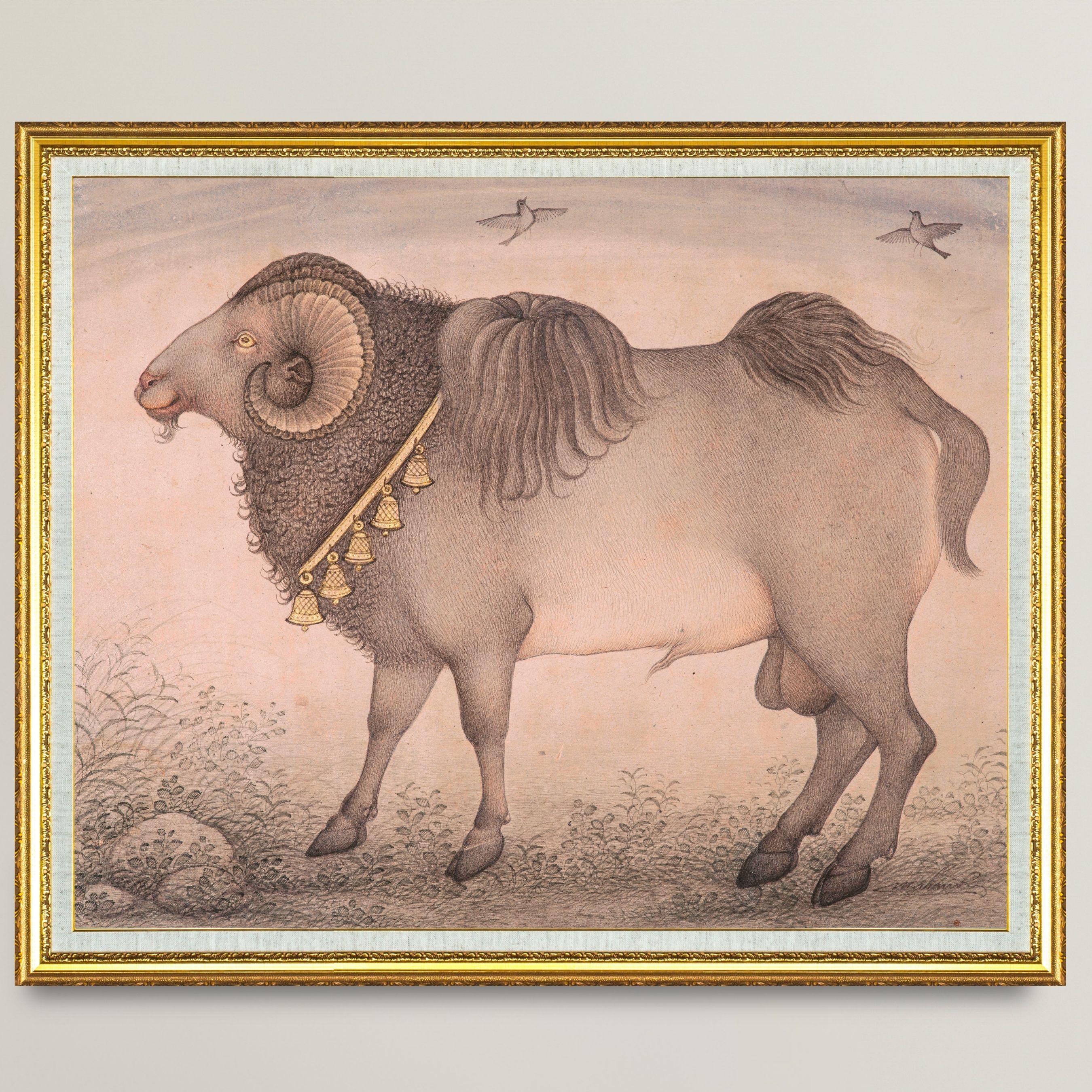 Strength of the Golden-Adorned Ram