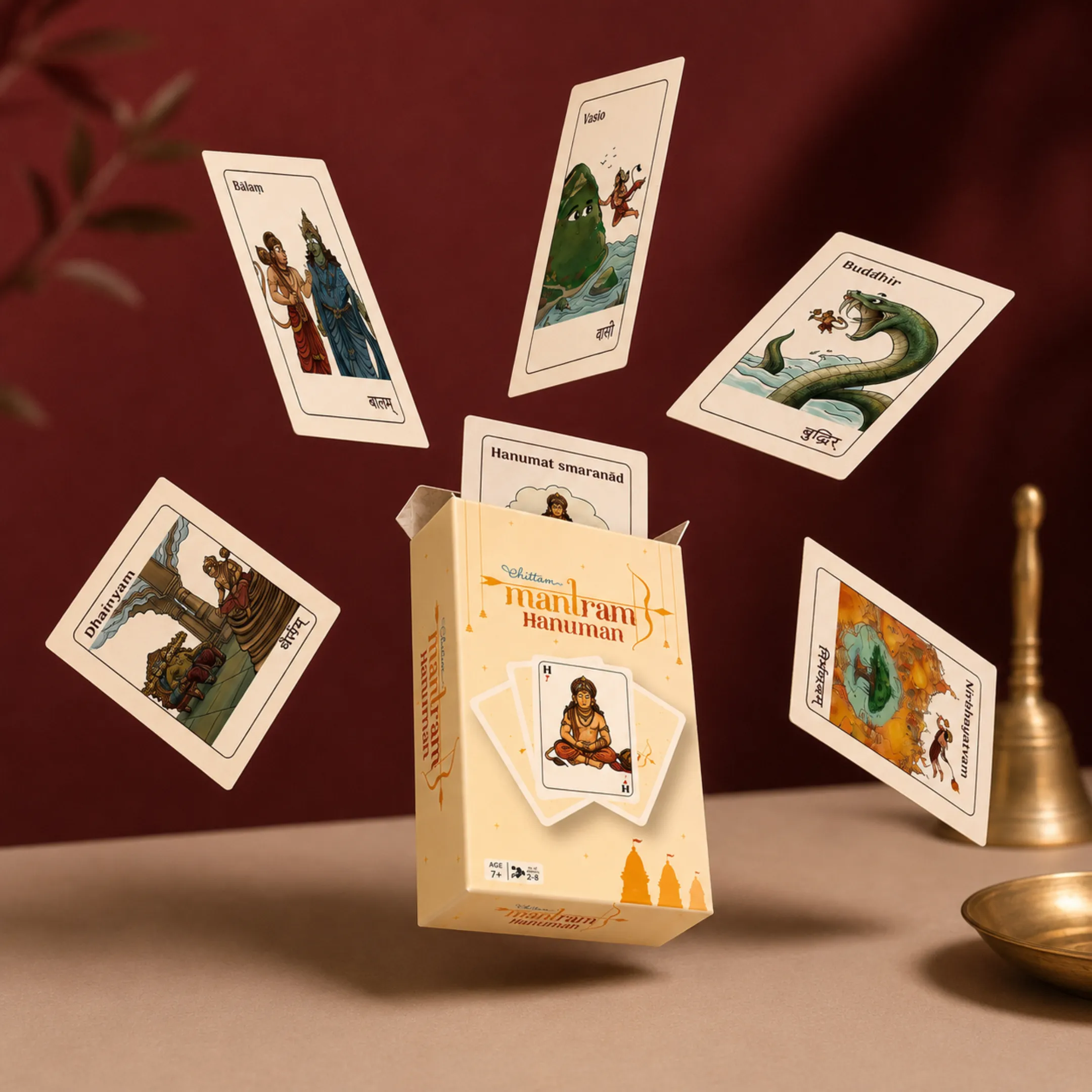 Mantram - Hanuman | An Interactive Card Game That Makes Mantra Japa Fun | 7+ Years