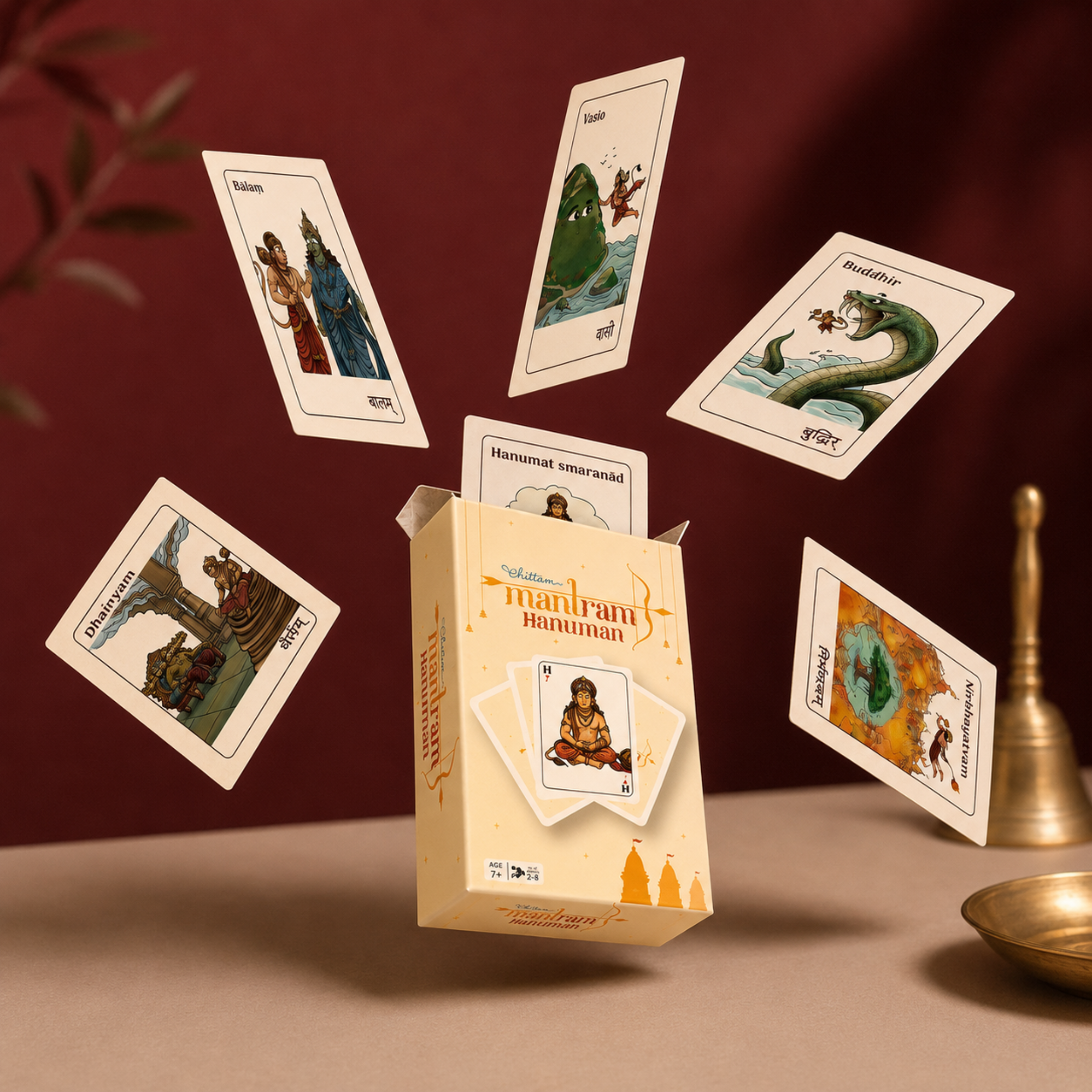 Mantram - Hanuman | An Interactive Card Game That Makes Mantra Japa Fun | 7+ Years
