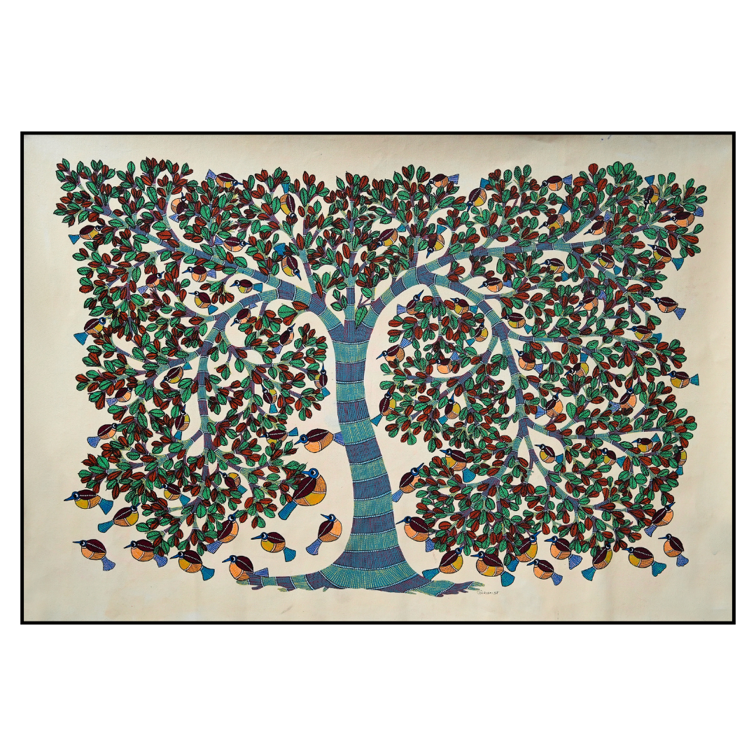 Birds and tree