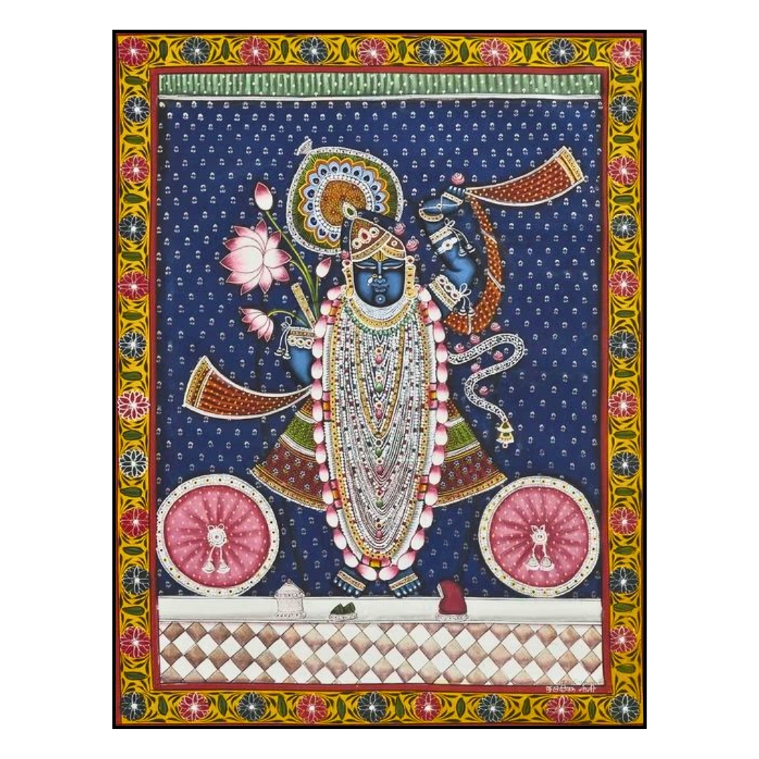 Pichwai Sacred Shreenathji Painting