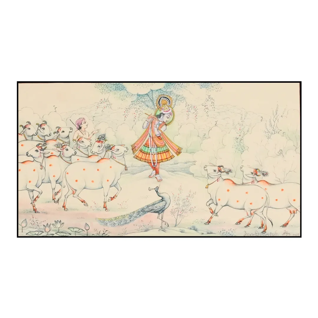 Krishna’s Presence, the Colors of Life