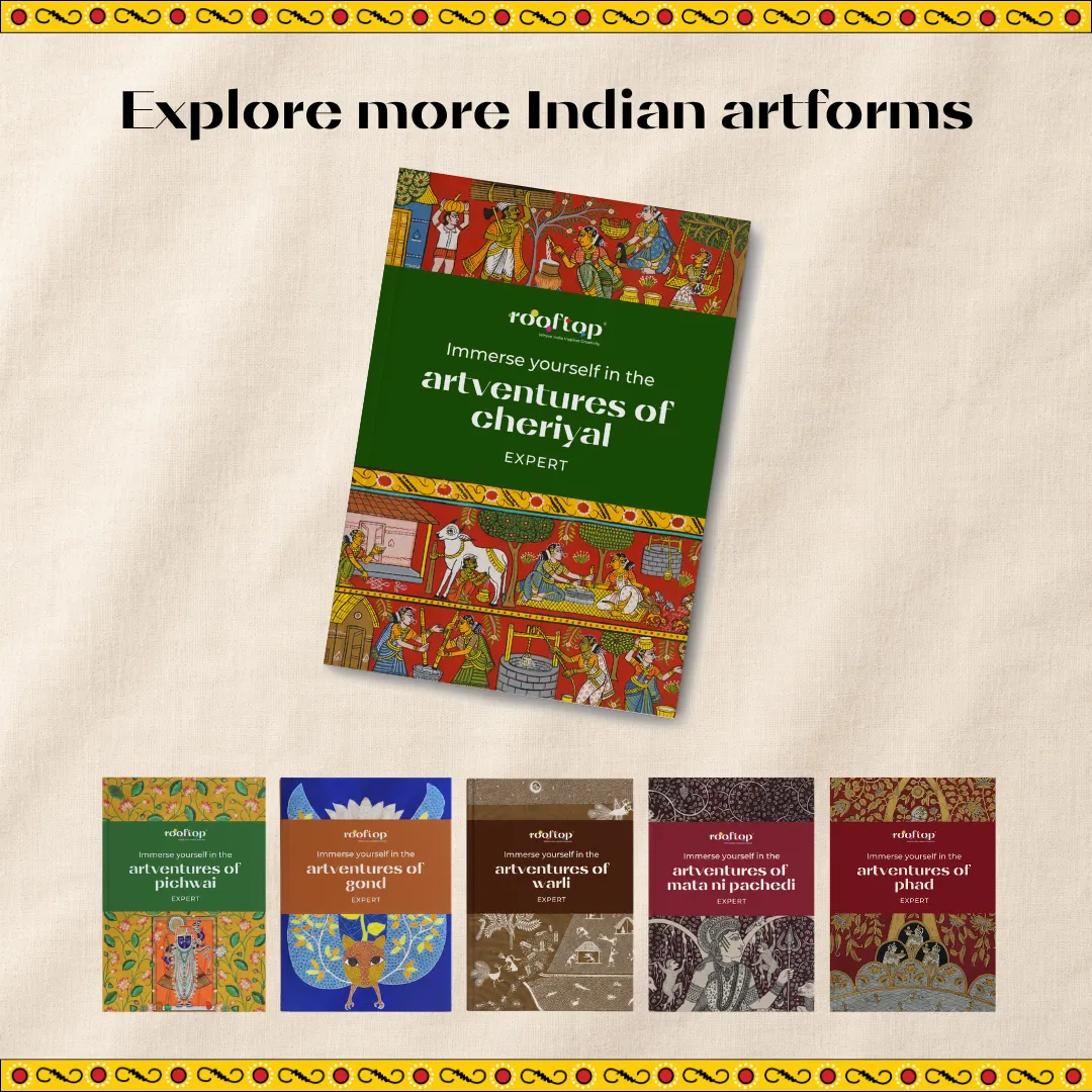 Artventures of Cheriyal: The Complete Scroll Art Journey (Set of 3)