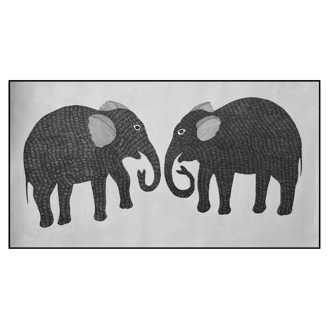 A couple of Black Elephants