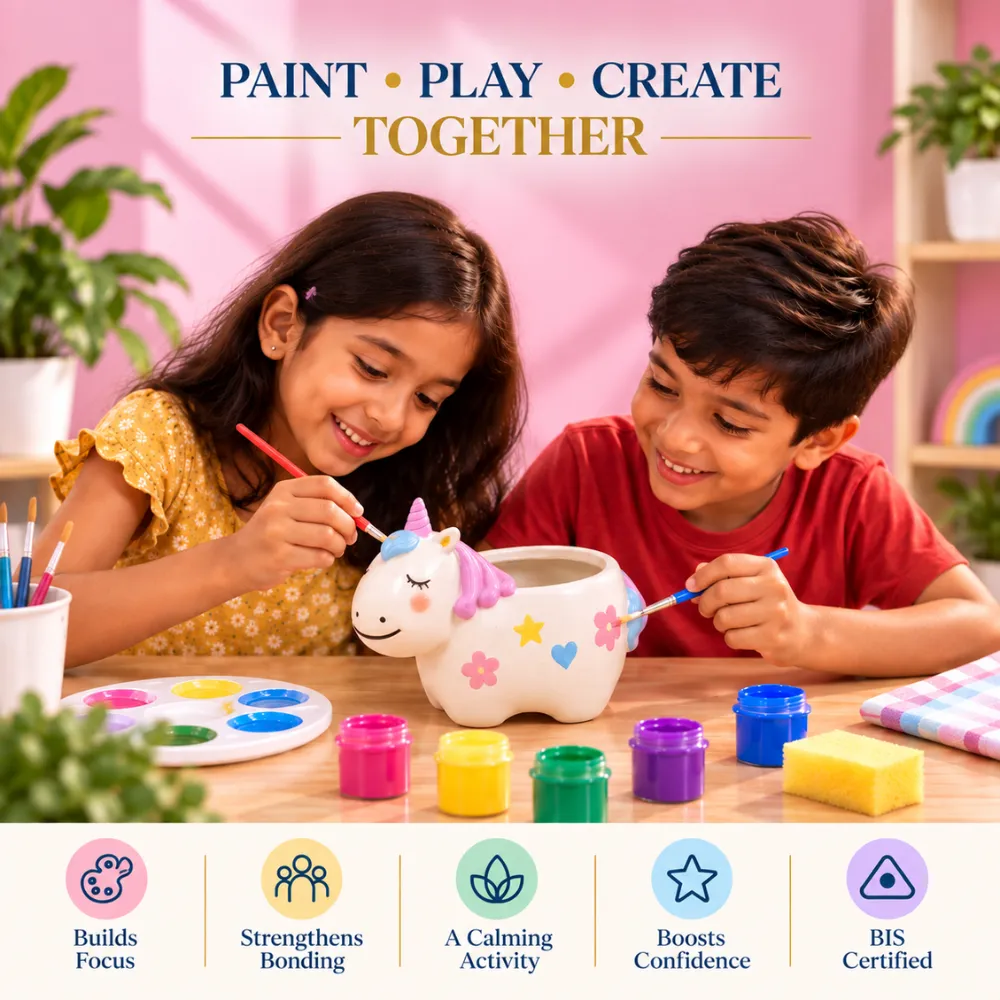 Planter Painting Kit - Unicorn