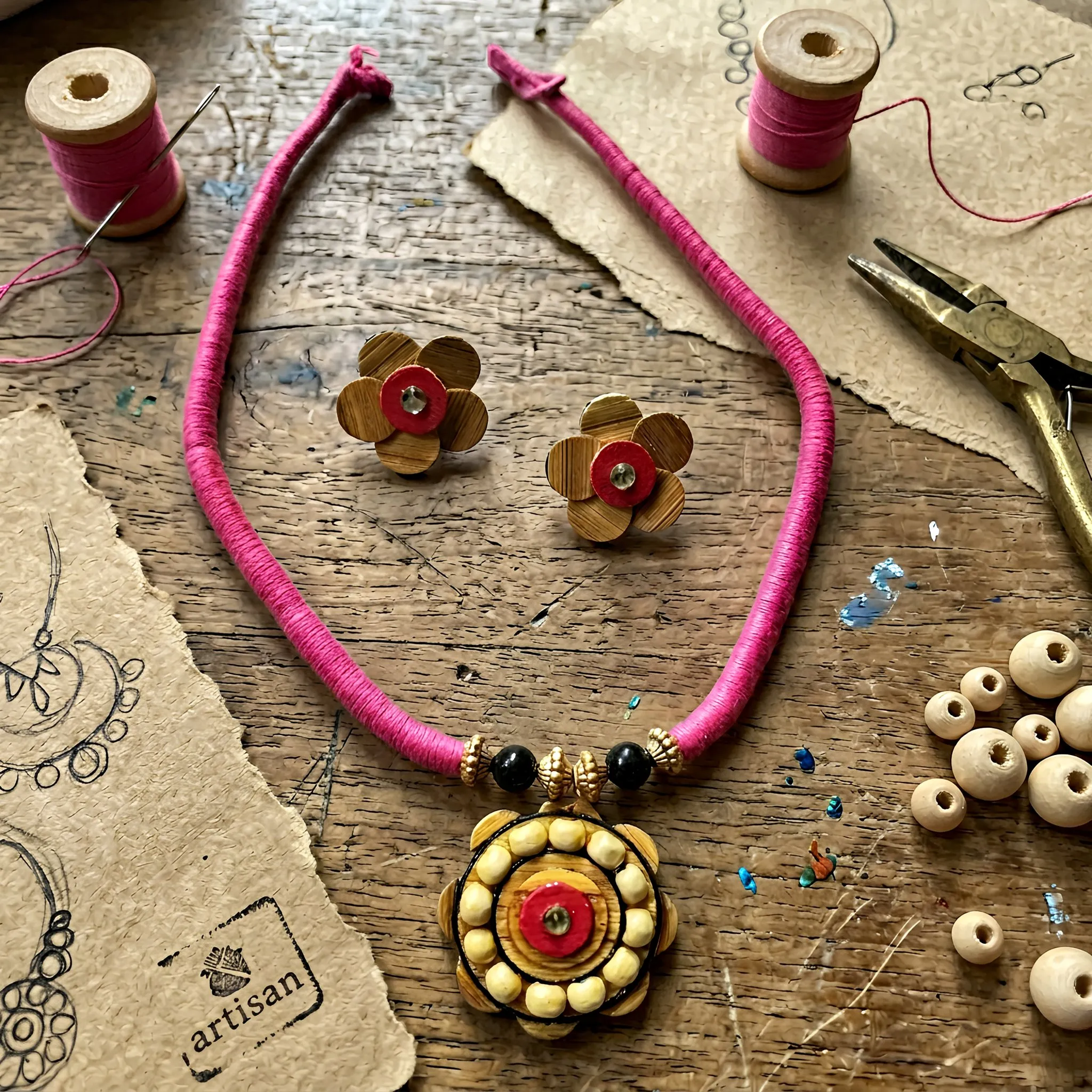 Bamboo jewellery Home style For Women