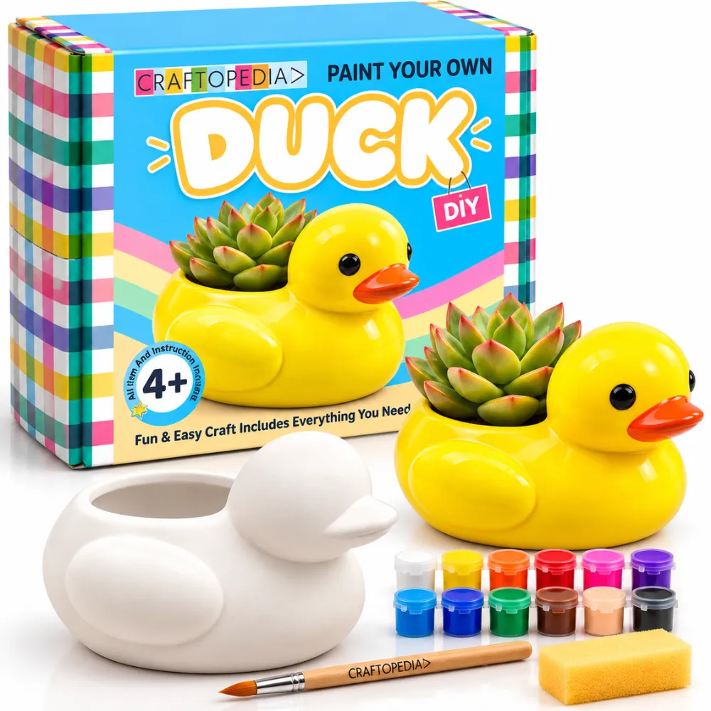 DIY Planter Painting Kit - Duck