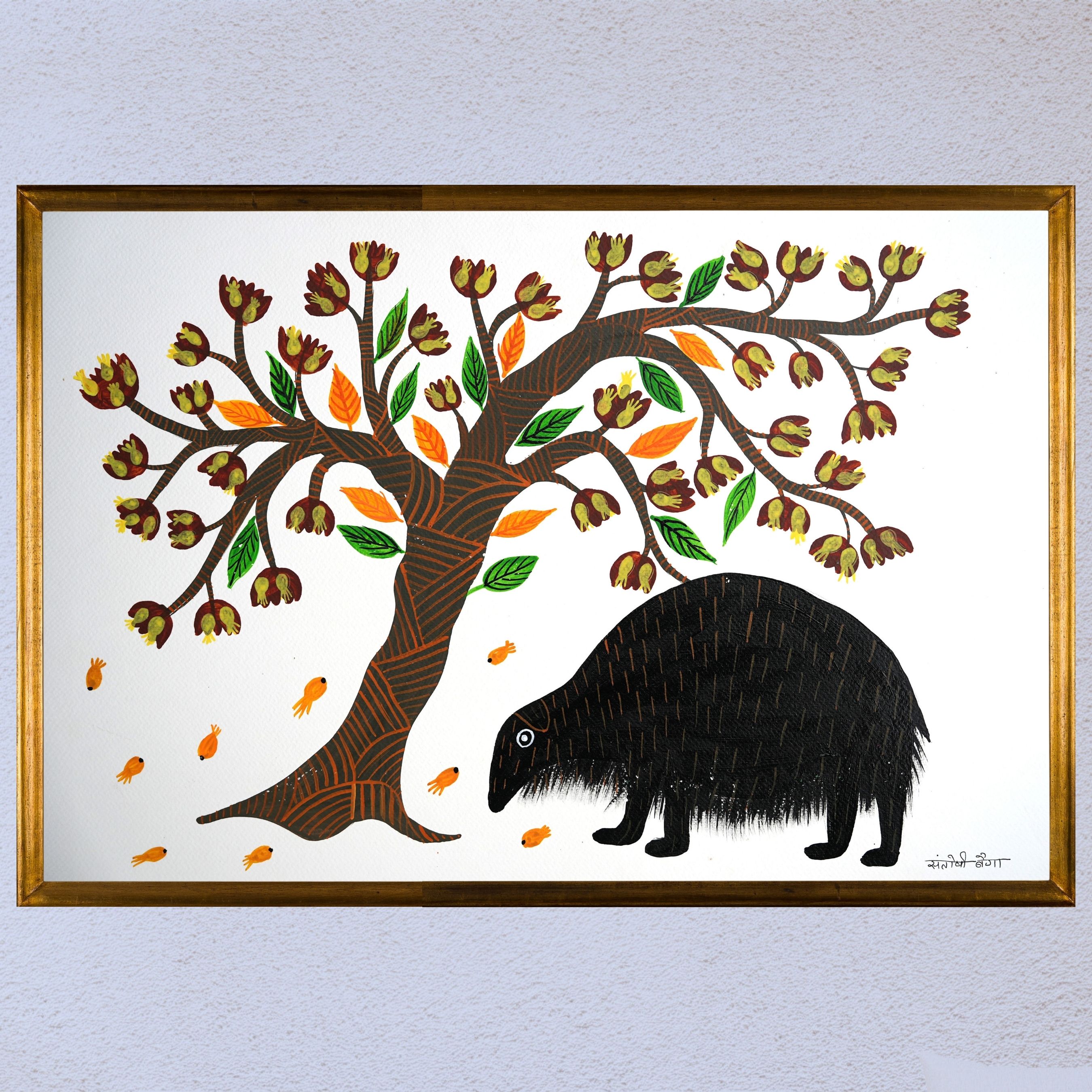 The Sacred Bond: The Baiga, the Bear, and the Mahua Tree