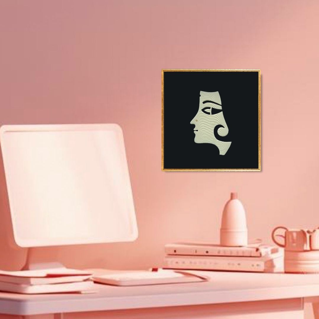 A Face (Right Profile)